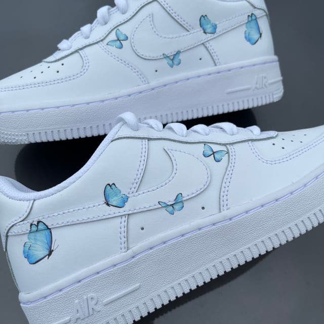 Custom Air Force 1 Small Butterfly