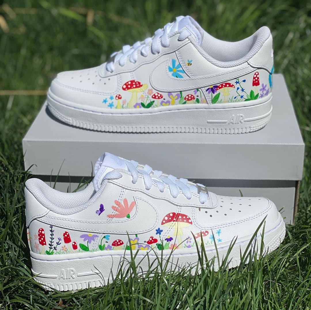 Wildflower Custom Air Force 1’s
