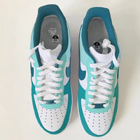 Blue Lagoon Custom Air Force 1's water Resistant