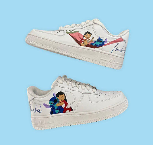 Custom Air Force 1 lilo and stitch