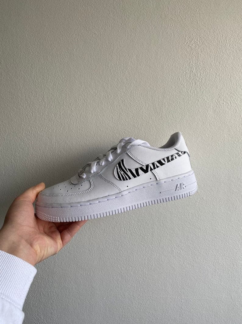 air force 1 zebra