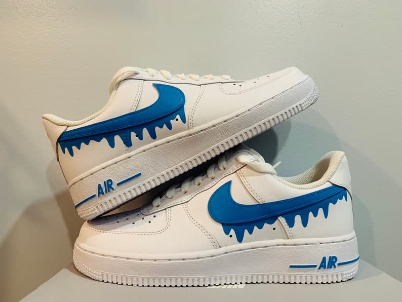 Custom Nike Air Force 1 Any Color Drip