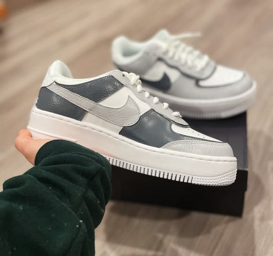 Lilac and Grey Custom AF1 Shadow