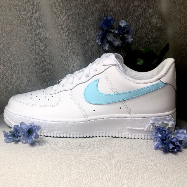 Baby Blue Swoosh