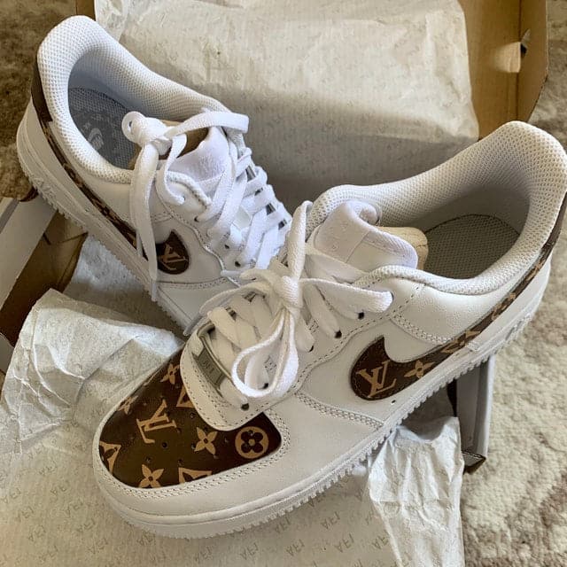 LV Custom Air Force 1’s