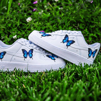Blue Drip Butterfly AF1