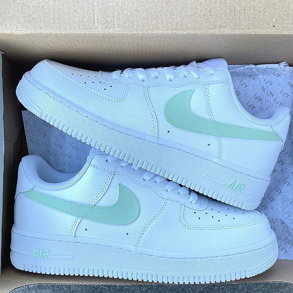 Custom Air Force 1 X Green Colour