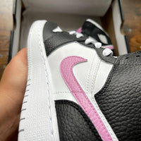 Custom Air Jordan 1 Black Pink
