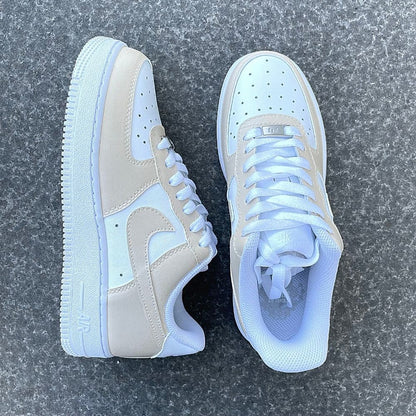 Custom Air Force 1 X Beige