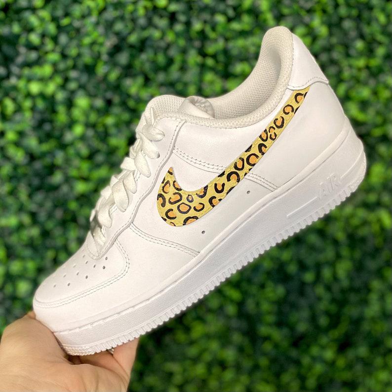 Cheetah Print Custom Air Force 1