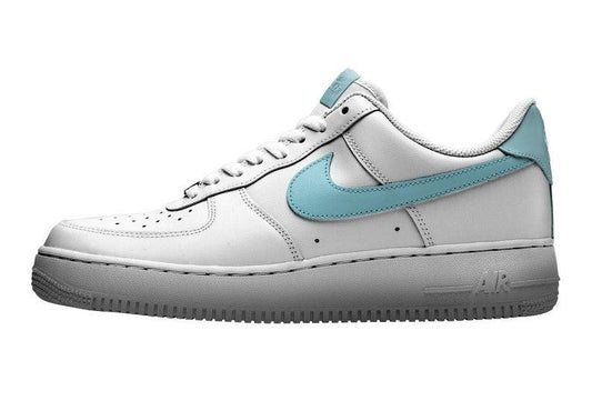 Custom Blue Nike Air Force Ones