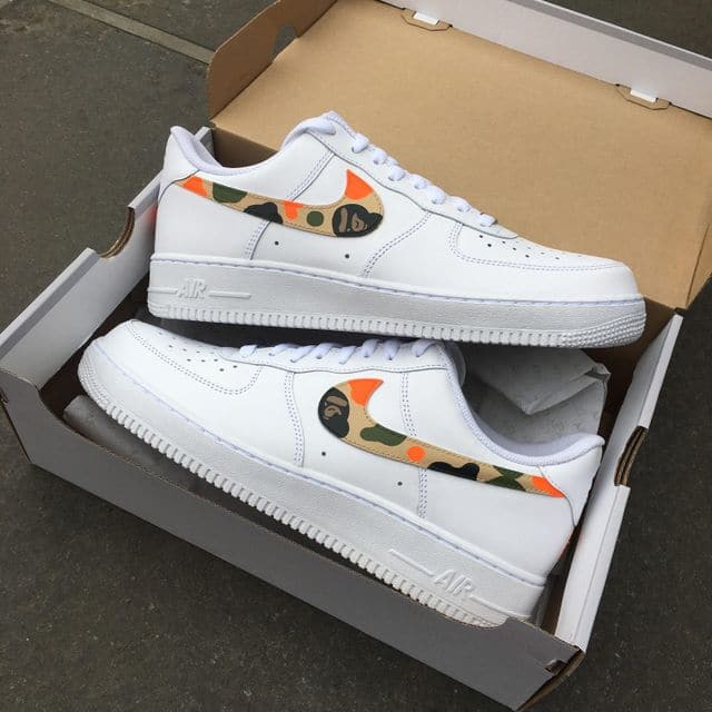 Custom Air Force 1 Bape