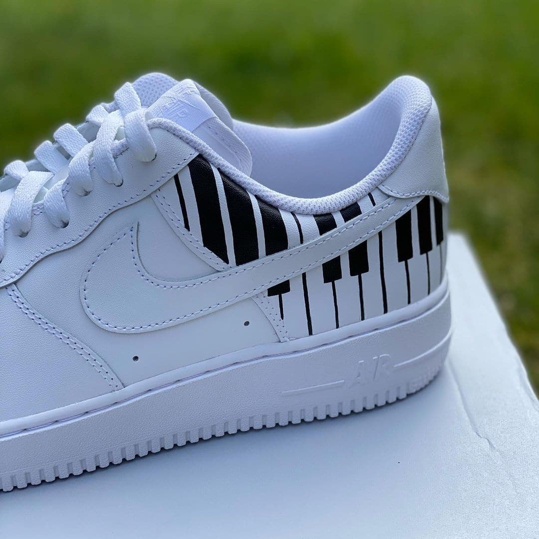 Custom Piano Air Force 1’s