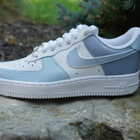Blue Gray Air Force 1 Custom Nike Air Force 1