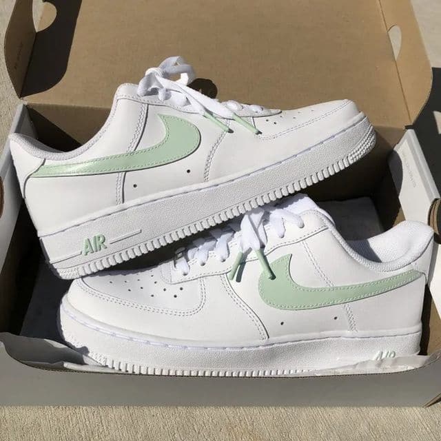 SAGE GREEN AIR FORCE 1 CUSTOM