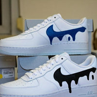 Custom Air Force 1 Drip Black