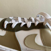 Custom Air Force 1 mocha Colour Block