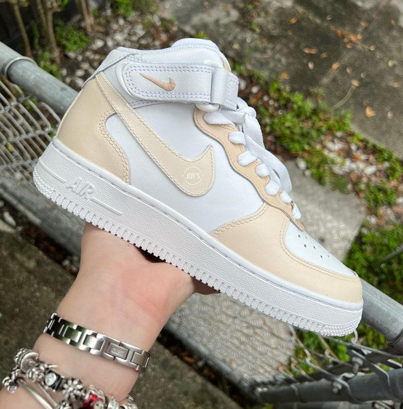 Beige Custom Air Force 1