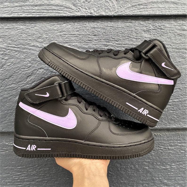 Custom Pink Nike Air Force Ones