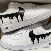 Custom Nike Air Force 1’s drip Swoosh