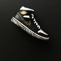 Custom Air Jordan 1 Mid All Black