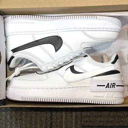Custom Air Force 1 X Shadow Black Colour