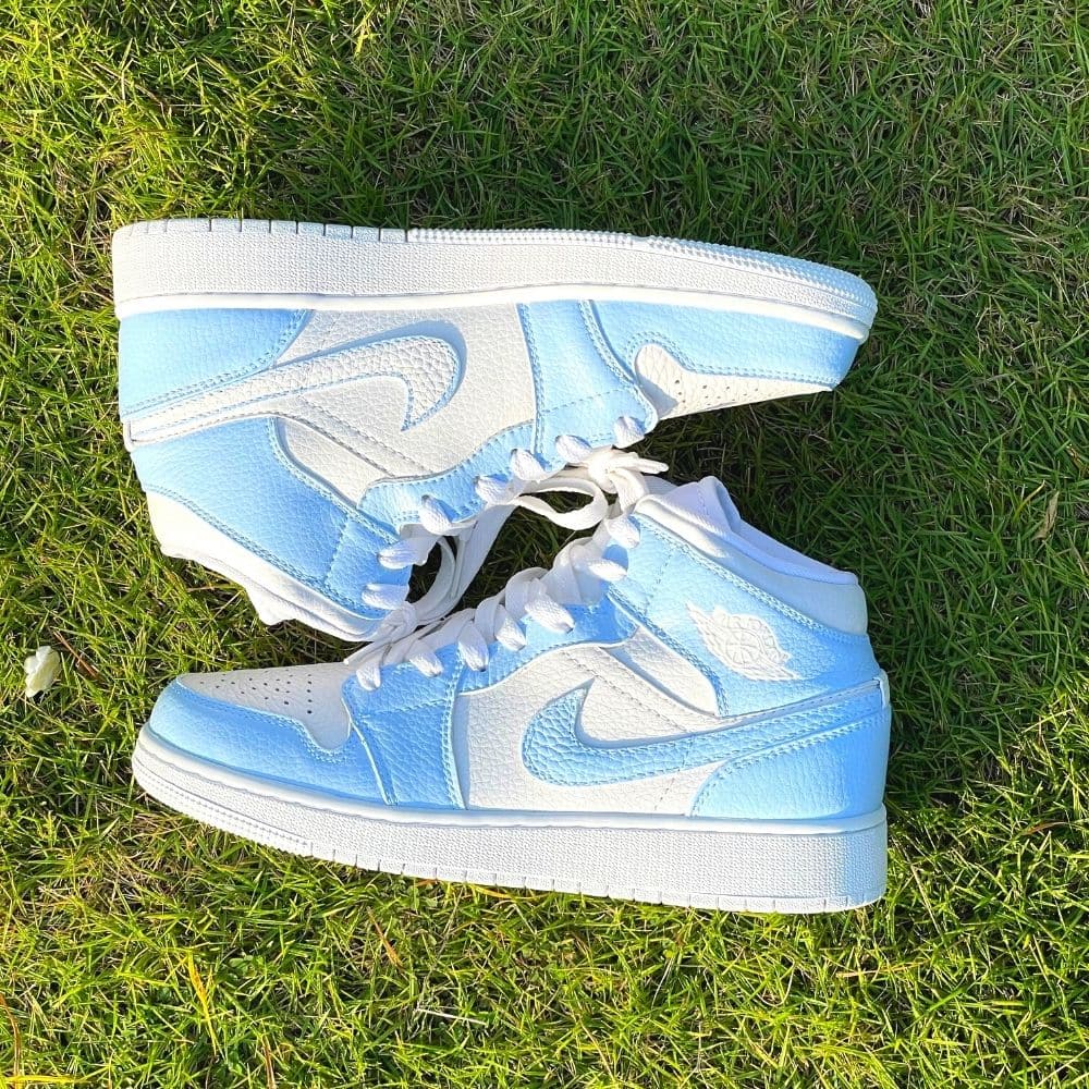 Custom Air Jordan 1 X Baby Blue