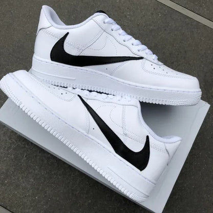 Custom Air Force 1 reverse swoosh