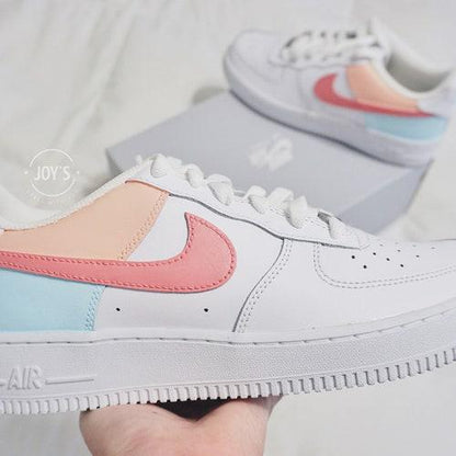 Pastel Ice Cream Color Block Custom Air Force 1