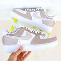 Neutrals Colorblock Custom Air Force 1 Handpainted