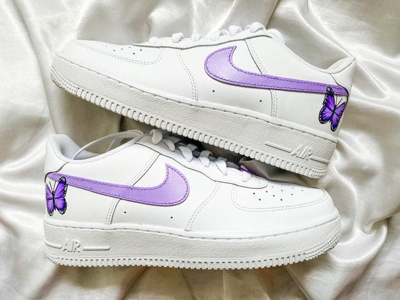 Custom Air Force 1 butterfly