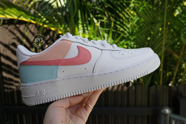 Pastel Ice Cream Color Block Custom Air Force 1