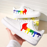 Rainbow Custom Air Force 1 Handpainted