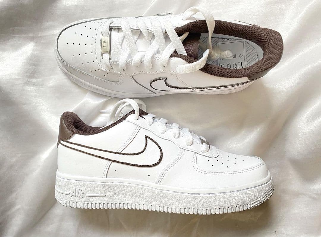 Custom Air Force 1Brown details