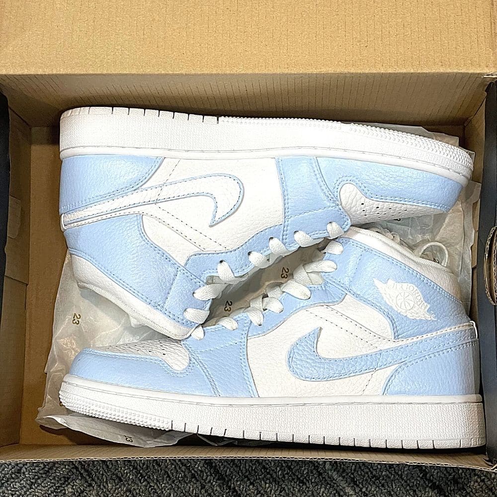 Custom Air Jordan 1 X Baby Blue