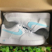 Baby Blue Custom Nike Air Force 1 Light Blue (Made to Order)
