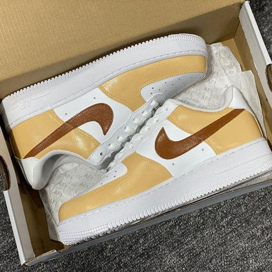 TAN COLORBLOCK AIR FORCE 1