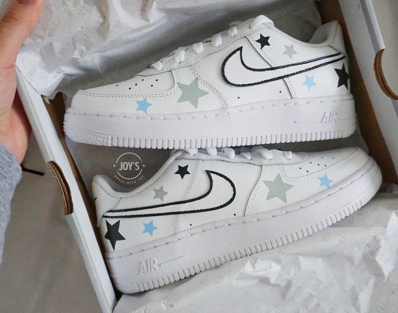 Stars Custom Air Force 1 Sneakers