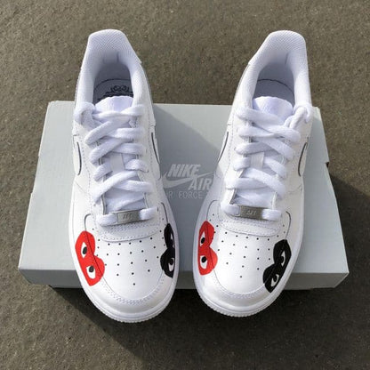 Custom Air Force 1 triple CDG