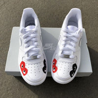 Custom Air Force 1 triple CDG