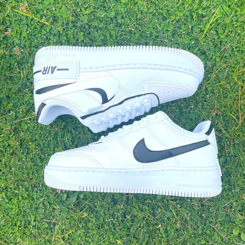 Custom Air Force 1 X Shadow Black Colour