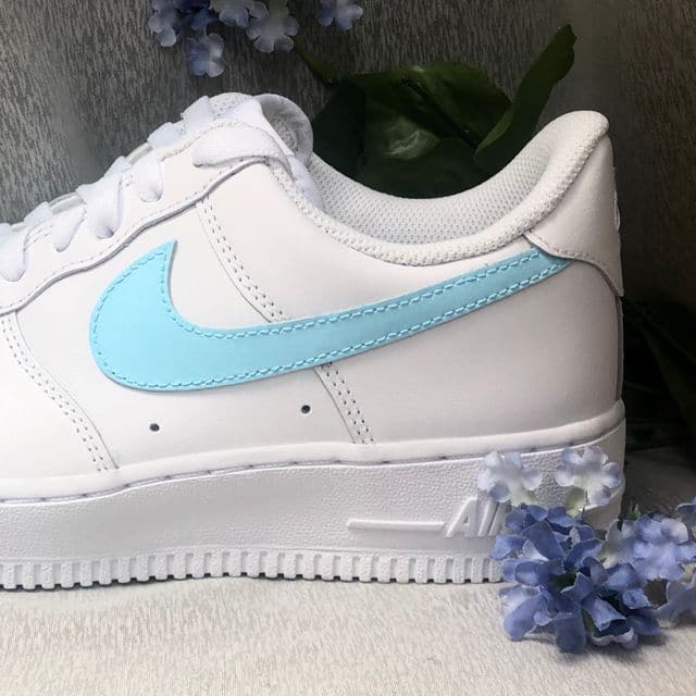 Baby Blue Swoosh