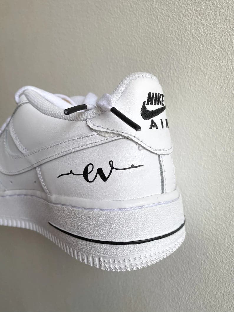 Custom Air Force 1 initials