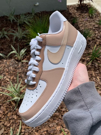 Brown Custom Air Force 1