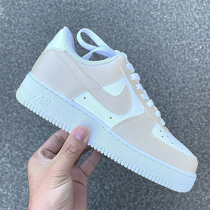 Custom Air Force 1 X Beige