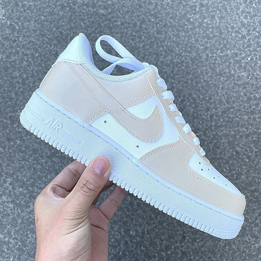 Custom Air Force 1 X Beige