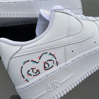 Custom Air Force 1 CDG Glitch