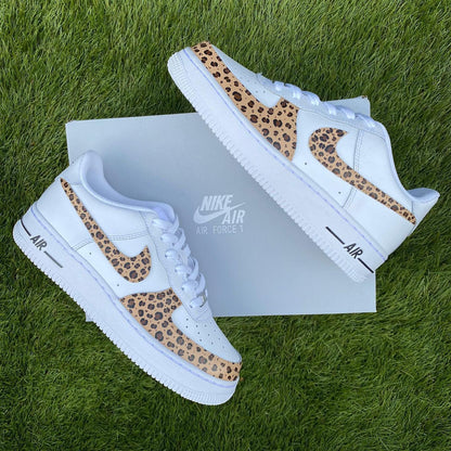Custom Air Force 1 Leopard print