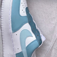 Nike Air Force 1 X Dark Blue Teal Colour