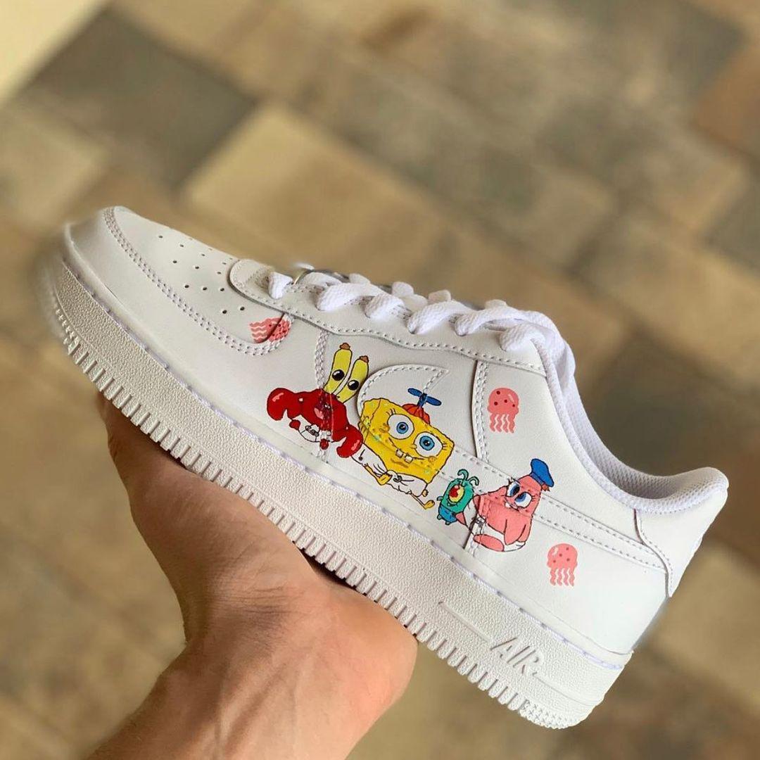 SpongeBobAir Force One Custom insdrip